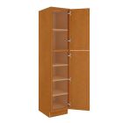 Charleston Toffee Utility Cabinet 18"W x 90"H Tampa - Amazon Homes Global