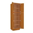 Charleston Toffee Utility Cabinet 24"W x 84"H Tampa - Amazon Homes Global