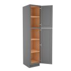 Grey Shaker Elite Utility Cabinet 18"W x 90"H Tampa - Amazon Homes Global