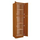 Cinnamon Shaker Utility Cabinet 24"W x 96"H Tampa - Amazon Homes Global