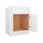 Colorado Shaker White Sink Base Cabinet 24"W Tampa - Amazon Homes Global