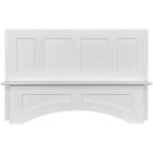 Shaker White Elite Square Hood 48" with Fan and Liner Tampa - Amazon Homes Global