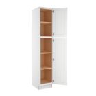 Shaker White Elite Utility Cabinet 18"W x 96"H Tampa - Amazon Homes Global