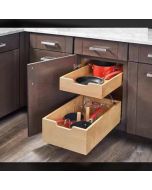 Double Soft Closing Slide Out Drawers with dividers - Fits Best in B18 Tampa - Amazon Homes Global