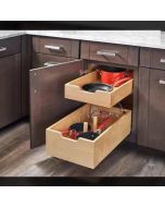 Double Soft Closing Slide Out Drawers with dividers - Fits Best in B24 Tampa - Amazon Homes Global