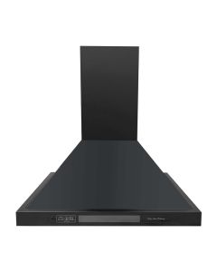 Black Wall mount Range Hood 30" Tampa - Amazon Homes Global