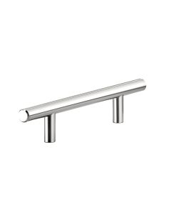 Chrome Contemporary Steel Pull 6-15/16 in Tampa - Amazon Homes Global