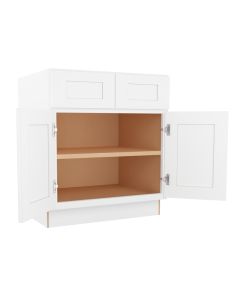 Summit Shaker White Base Cabinet 30" Tampa - Amazon Homes Global