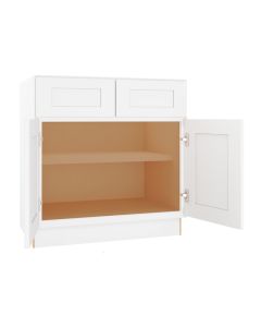 Summit Shaker White Base Cabinet 33" Tampa - Amazon Homes Global