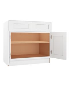 Summit Shaker White Base Cabinet 36" Tampa - Amazon Homes Global