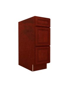 DB12-3 - 3 Drawer Base Cabinet 12" Tampa - Amazon Homes Global