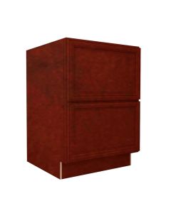 2 Drawer Base Cabinet 24" Tampa - Amazon Homes Global