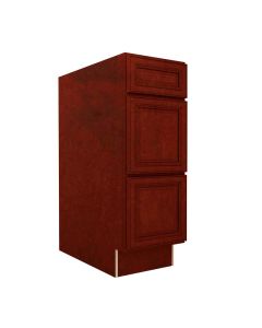 VDB1221-3 - Vanity Drawer Base Cabinet 12" Tampa - Amazon Homes Global