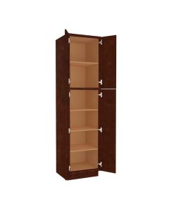 Charleston Saddle Utility Cabinet 24"W x 96"H Tampa - Amazon Homes Global