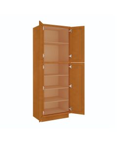 Charleston Toffee Utility Cabinet 30"W x 90"H Tampa - Amazon Homes Global