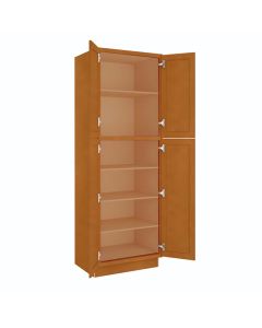 Charleston Toffee Utility Cabinet 30"W x 96"H Tampa - Amazon Homes Global