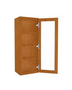 WM1542GDFI - Wall Glass Door Cabinet with Finished Interior 15" x 42" Tampa - Amazon Homes Global