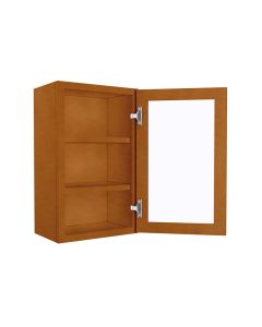 WM1830GDFI - Wall Glass Door Cabinet with Finished Interior 18" x 30" Tampa - Amazon Homes Global