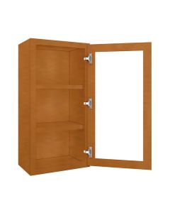 WM1836GDFI - Wall Glass Door Cabinet with Finished Interior 18" x 36" Tampa - Amazon Homes Global