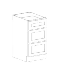 3 Drawer Base Cabinet 12" Tampa - Amazon Homes Global