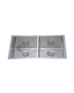 F003HK2 Stainless Steel Double Basin Kitchen Sink Tampa - Amazon Homes Global