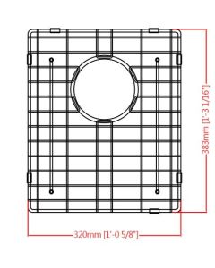 F0124YZ2 Stainless Steel Sink Grid Tampa - Amazon Homes Global