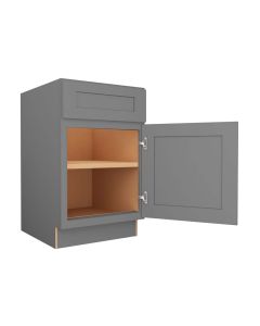 Grey Shaker Elite Base Cabinet 21" Tampa - Amazon Homes Global