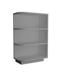 Grey Shaker Elite Base End Shelf Cabinet Right 12"W Tampa - Amazon Homes Global