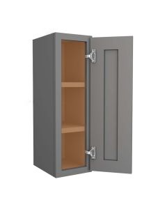 Grey Shaker Elite Wall Cabinet 9"W x 30"H Tampa - Amazon Homes Global