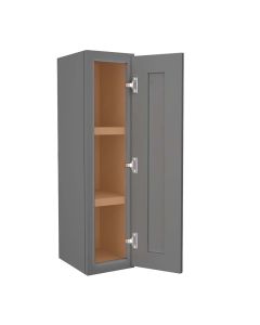 Grey Shaker Elite Wall Cabinet 9"W x 36"H Tampa - Amazon Homes Global