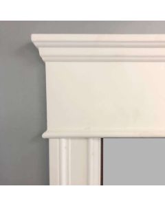 38" Traditional Style Primed Door Header Tampa - Amazon Homes Global