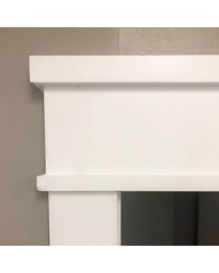 80" Shaker Style Primed Door Header Tampa - Amazon Homes Global