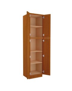 Cinnamon Shaker Utility Cabinet 24"W x 96"H Tampa - Amazon Homes Global