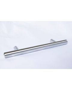 Brushed Satin Nickel Contemporary Metal Pull 6-1/8 in Tampa - Amazon Homes Global