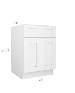 B24 - Double Door / Single Drawer Base Cabinet Tampa - Amazon Homes Global