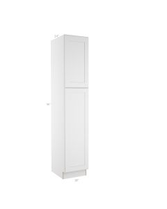 Colorado Shaker White Utility Cabinet 18"W x 96"H Tampa - Amazon Homes Global