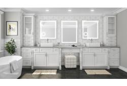 White Shaker Elite Tampa - Amazon Homes Global