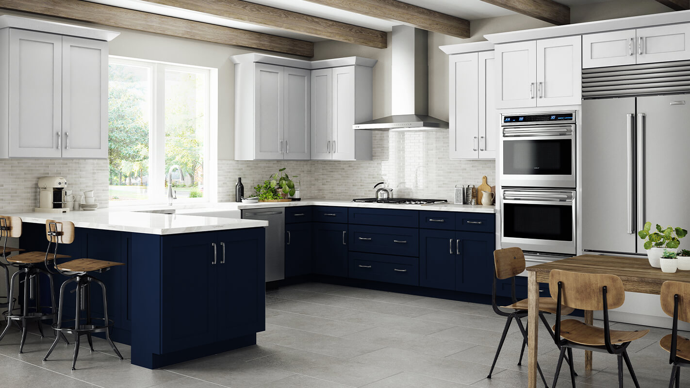 Navy Blue Shaker Tampa - Amazon Homes Global