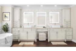 York Linen Off White Bathroom Vanities Tampa - Amazon Homes Global